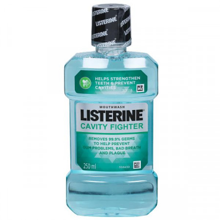 LISTERINE CAVITY FIGHTER MOUTH WASH 250ML